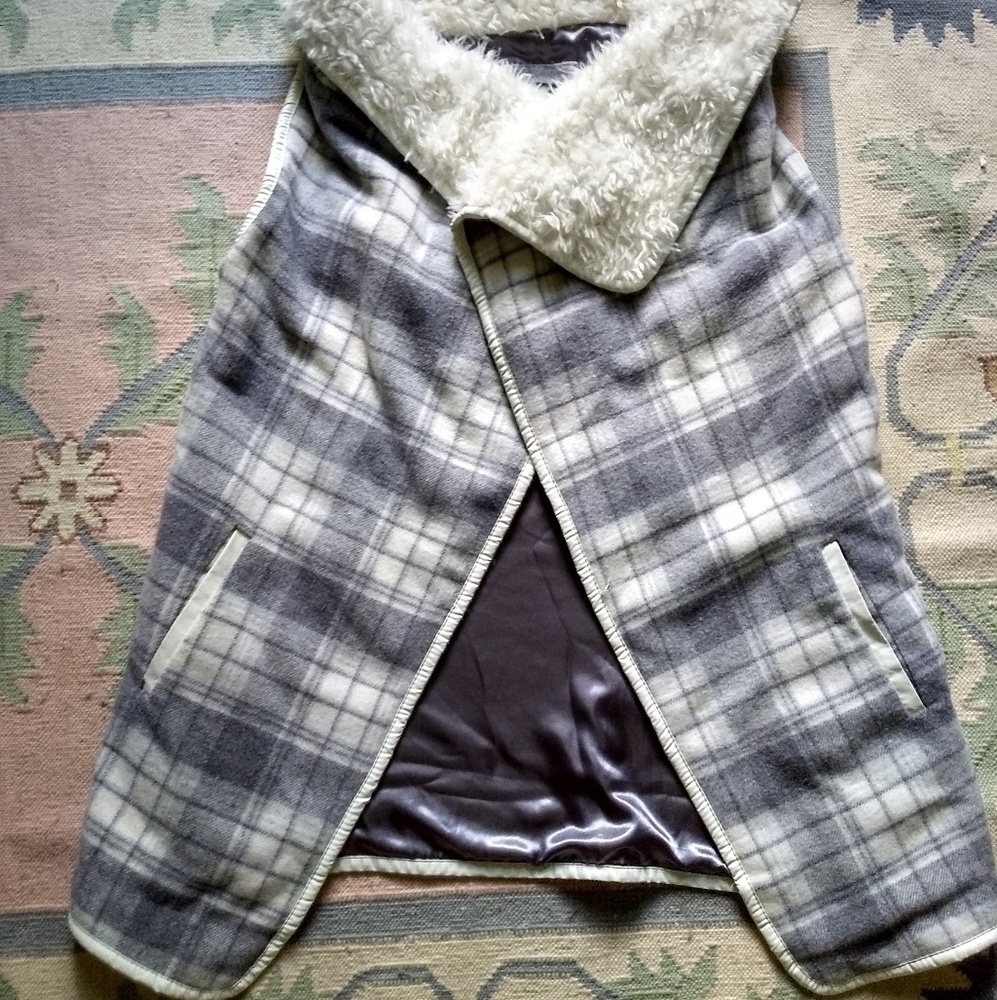 Faux fur luxe vest